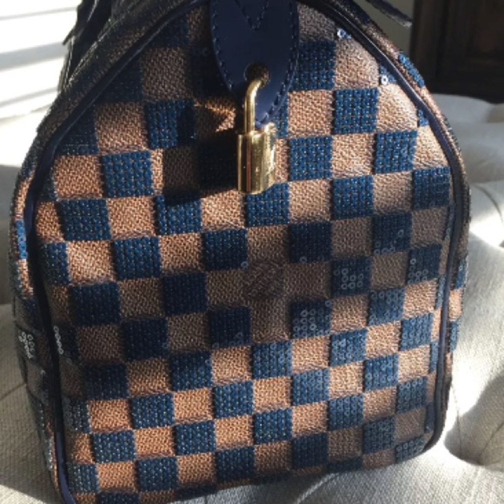 Louis Vuitton 2013 prefall pailettes blue